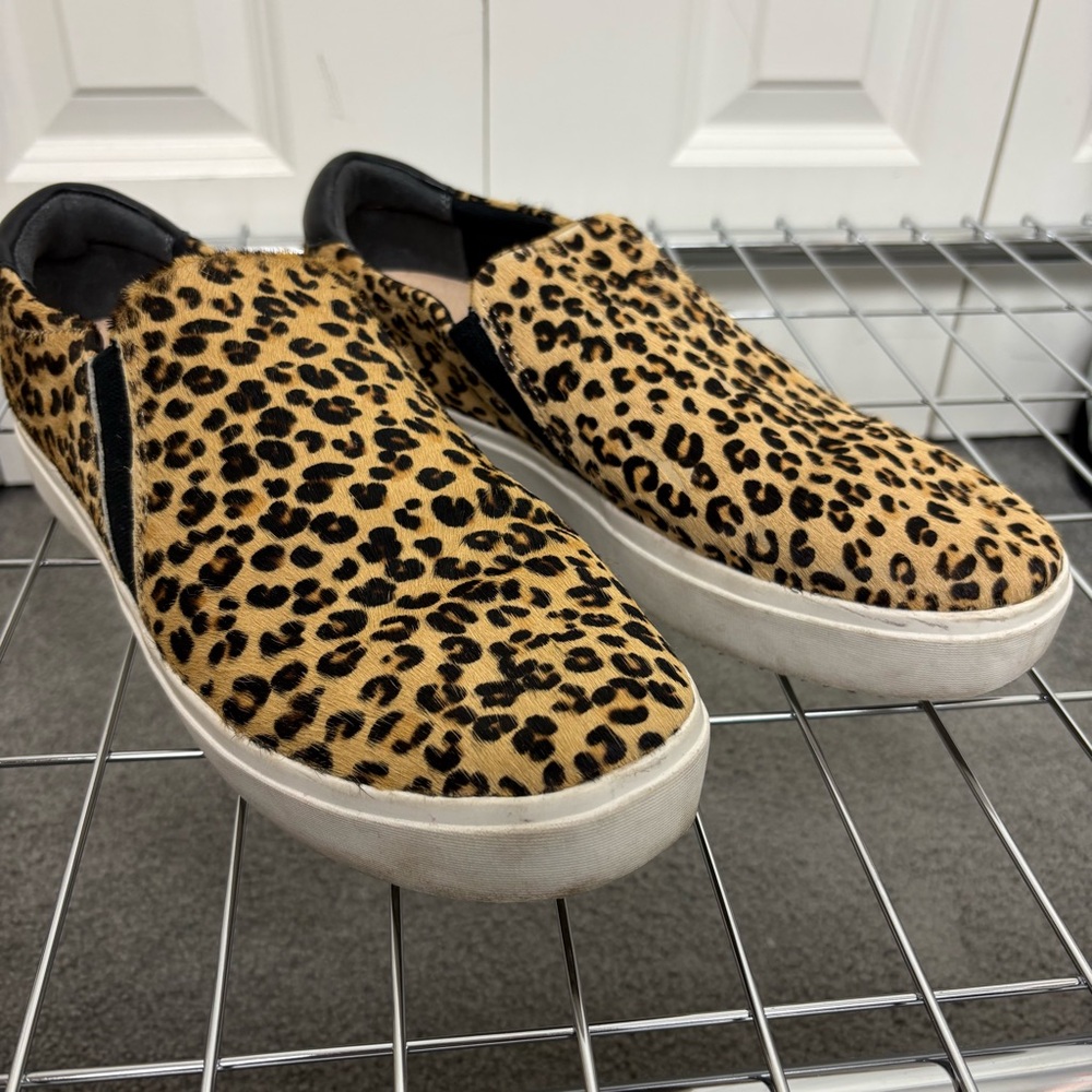 Dr. Scholl's Leopard Print Slip-On Sneakers